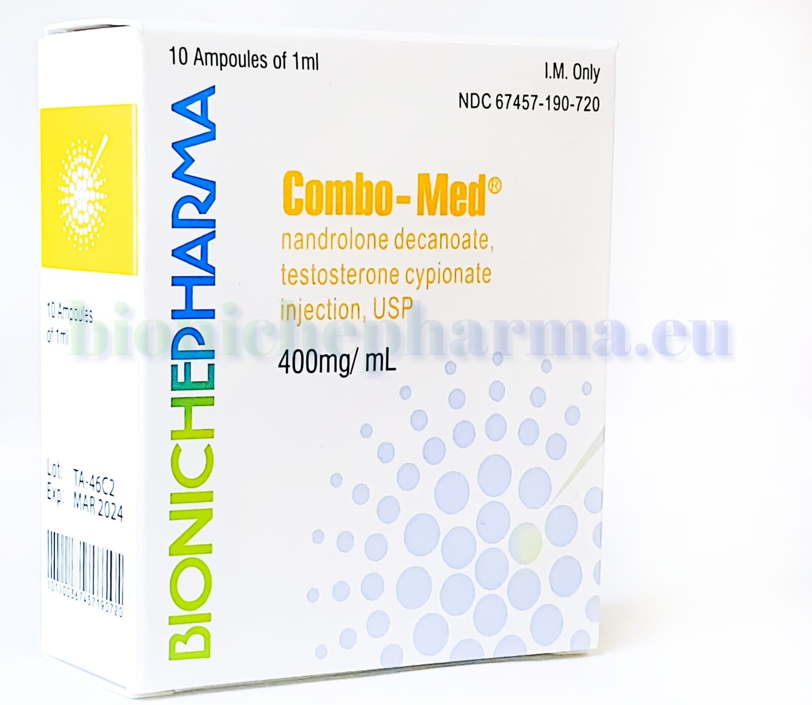 COMBO-MED (400 MG/ML X 10 VIALS)