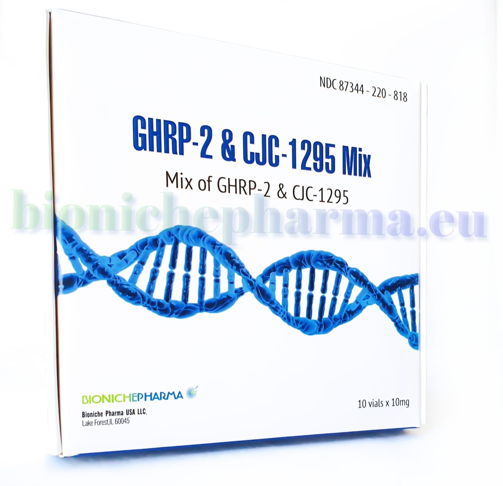 GHRP-2 & CJC-1295 MIX (10 MG X 10 VIALS)