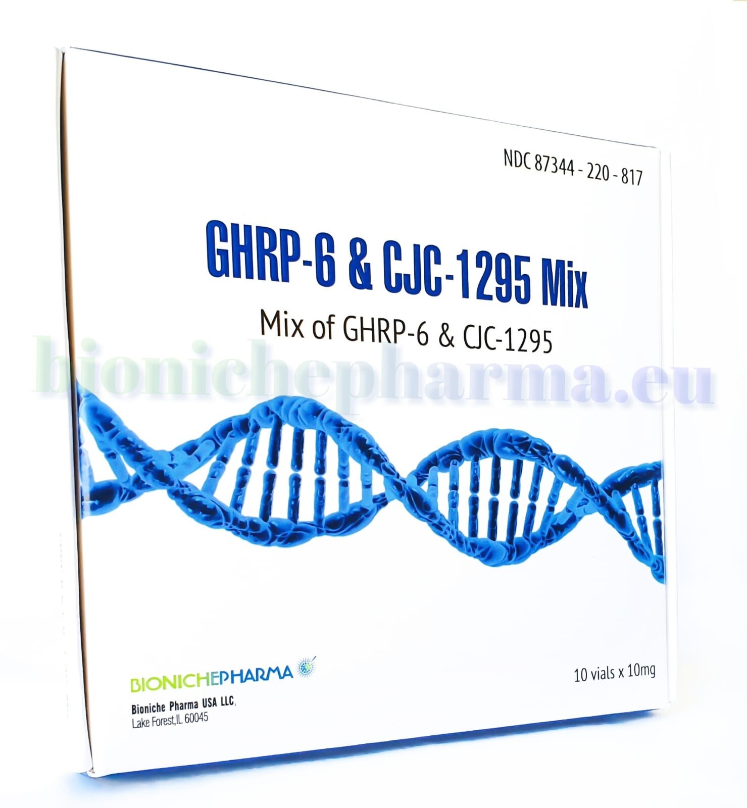 GHRP-6 & CJC-1295 MIX (10 MG X 10 VIALS)