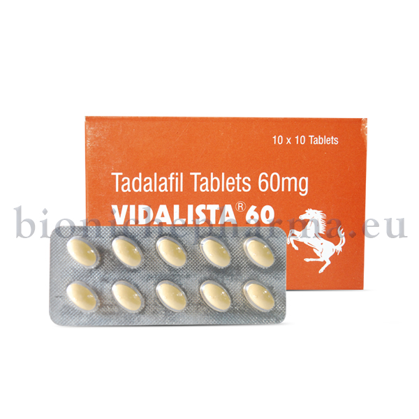 VIDALISTA (CIALIS, TEDALAFIL CITRATE) (60 MG/TAB. – 10 TABS)