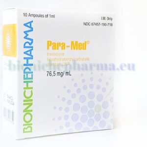 PARA-MED (76.5 MG/ML X 10 VIALS)
