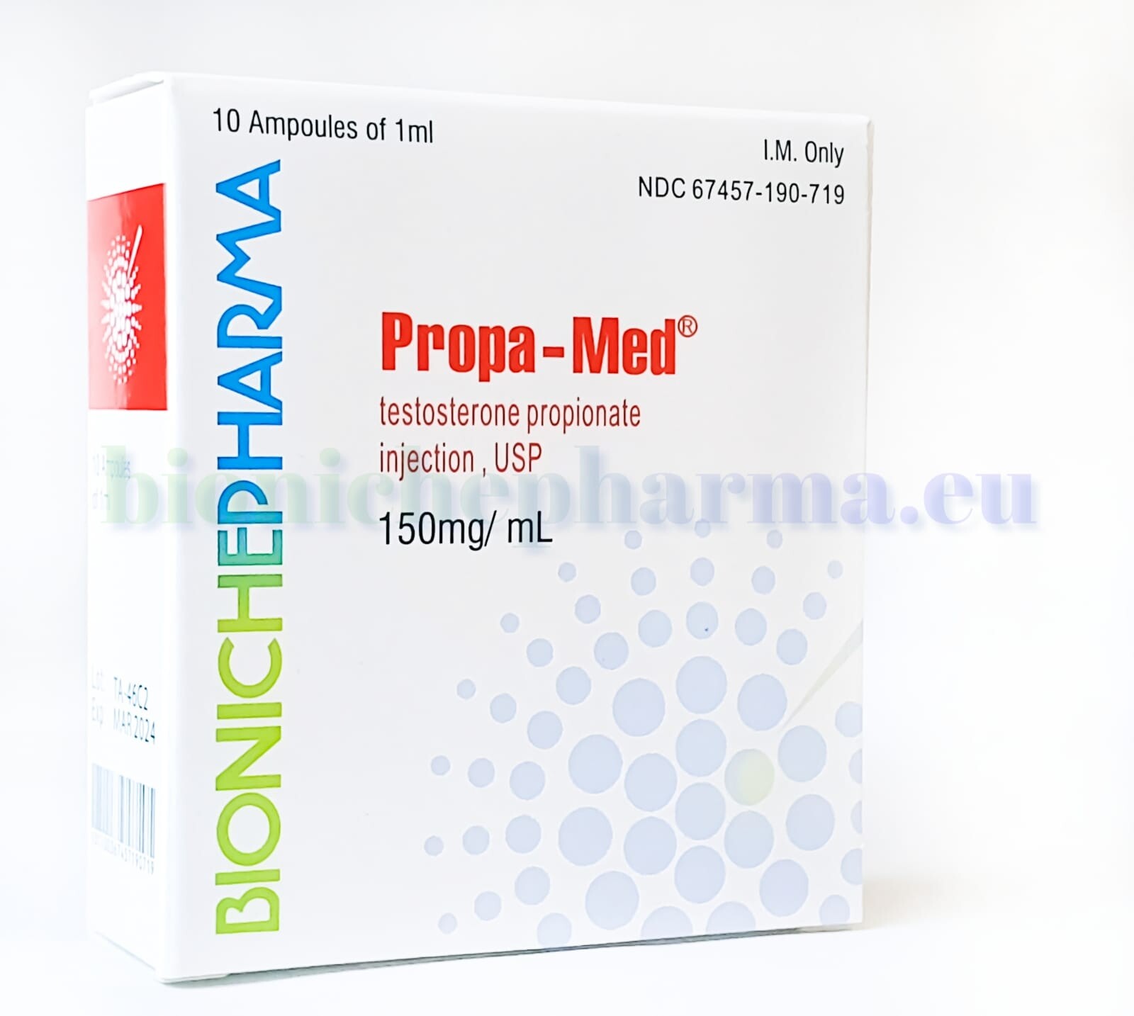 PROPA-MED (150 MG/ML X 10 VIALS)