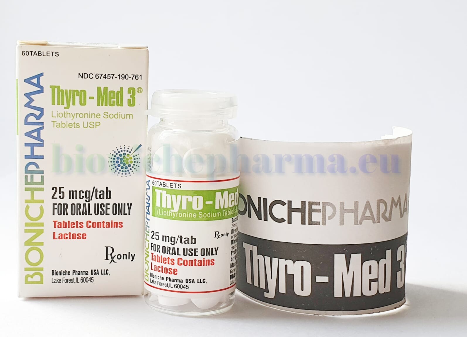 THYRO-MED 3 (25 MG/60 TABLETS)