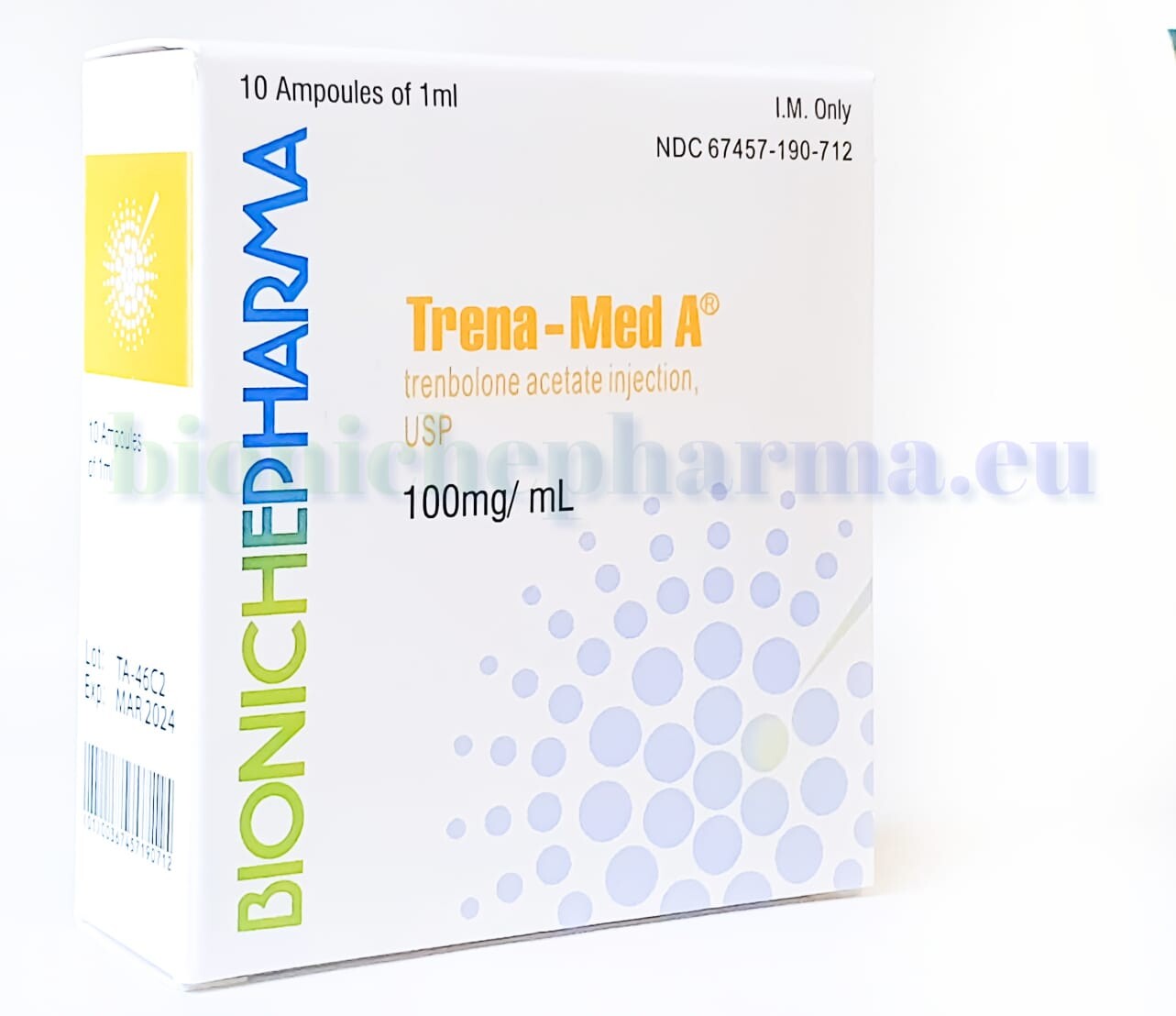 TRENA-MED A (100 MG/ML X 10 VIALS)