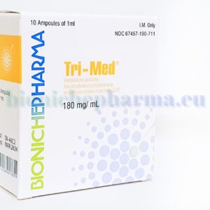 TRI-MED (180 MG/ML X 10 VIALS)
